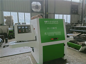 蜂箱開料機(jī)鋸片該怎么選？創(chuàng)意118型圓木多片鋸鋸片參數(shù)知識(shí)